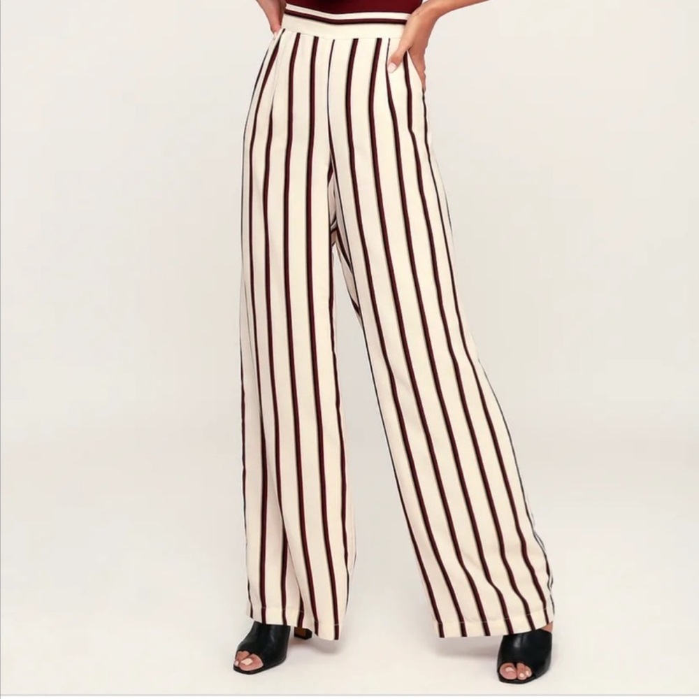 Size extra large lulu’s wide leg dress pants - Picture 2 of 6